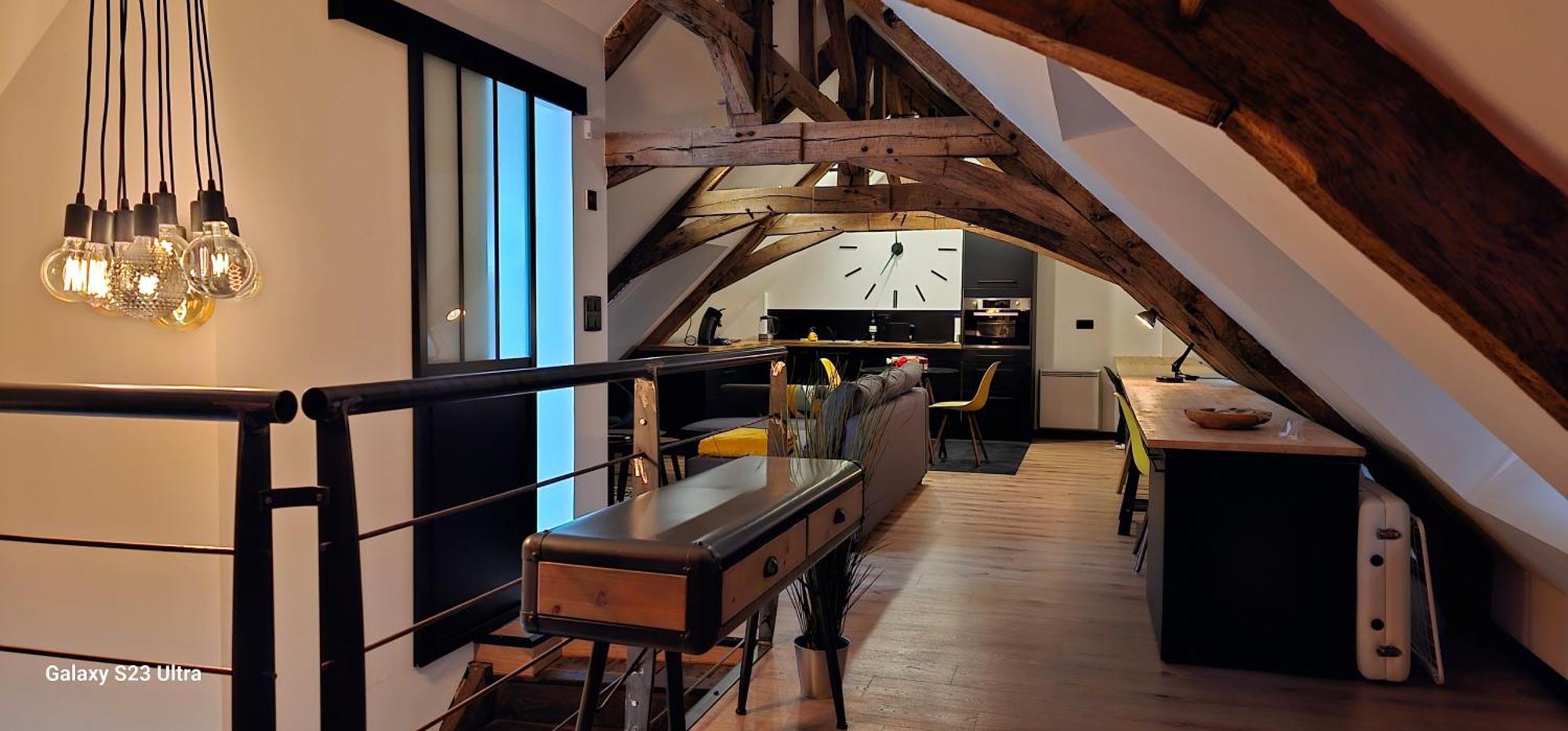 Apparthotel Loft Martigne-Ferchaud Bagian luar foto